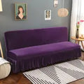 Elegant Flannel Skirted Sofa Cover - Complete Set (1)